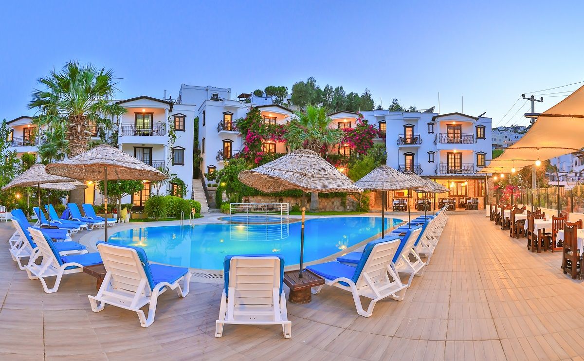 Sunny Garden Nilufer Hotel Turgutreis Eksteriør bilde